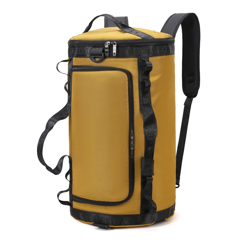 Remoid Custom Oxford Waterproof Gym Bags Men Large Capacity Sports Fitness Duffel Tote Sports Travel Bags With Shoe Compartment