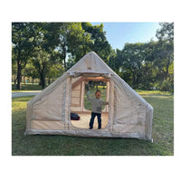 2025 NEW LA Large Luxury Outdoor Family Waterproof Durable Airtight House Travel Air Inflatable Tent for Camping