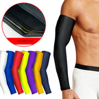 Sports Arm Sleeves Cycling Fishing Riding Sun Protection Elbow Compression Cycling Sleeves  Elastic Quick Dry Oversleeve