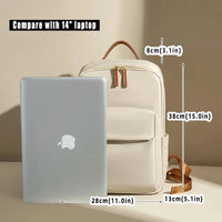 Laptop Backpack for Women and Men Students Class School Waterproof Travel Business Nylon Casual High Capacity Quality Back Bags