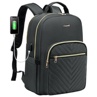 LOVEVOOK Luxury Nylon Teen College School Bookbags Waterproof Business 15.6 17 Inch Travel Laptop Backpacks Bags for Women Girls