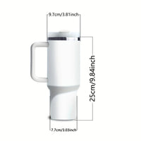 Custom logo 40 oz Stainless Steel Double Wall Vacuum Metal Cup Travel Coffee Mug 40oz Tumbler with Handle