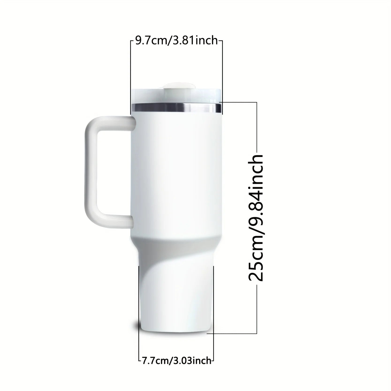 Custom logo 40 oz Stainless Steel Double Wall Vacuum Metal Cup Travel Coffee Mug 40oz Tumbler with Handle