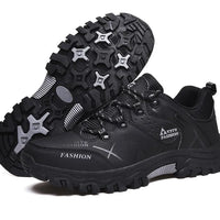 Brand Men Winter Snow Boots Waterproof Leather Sneakers Super  Warm Men's Boots Outdoor Male Hiking Boots Work Shoes Size 39-47