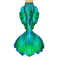 Hot Sale Customized Freediving Mermaid Tail Bikini Set Mermaid Tail Swimming Suit