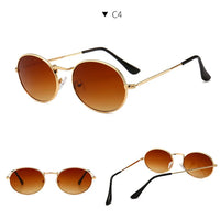 Custom logo Metal Frame Sunglasses Round Supplier Wholesale Factory Price Sale