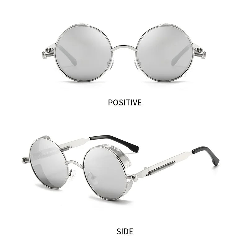 Vintage Punk Street Style Sunglasses Personality Windproof Eyewear Unisex Hip Hop Sun Glasses