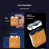 Portable Ultra-Clean Electric Shaver for Men Mini USB Power Razor for Face Body Bikini Shaving in Household