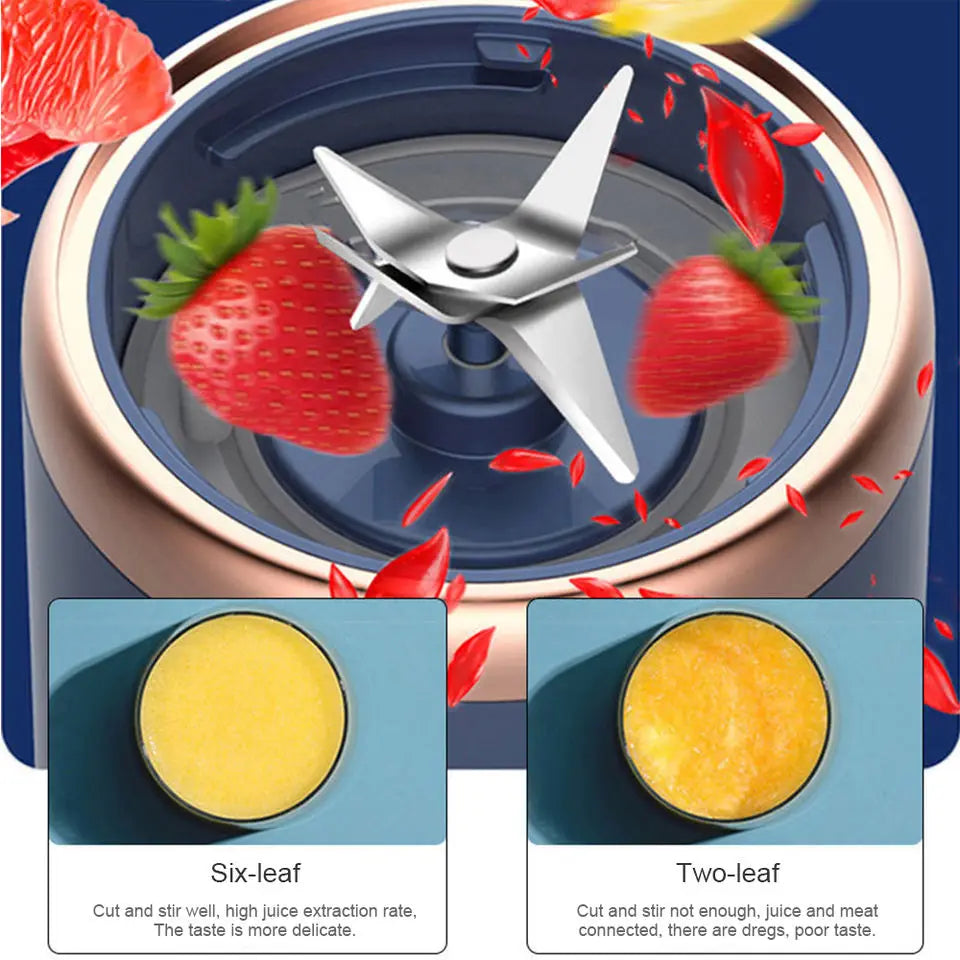 Portable Juicer Blender for Travel Camping Gym Nutritional Drinks - MANDOTOS INTERNATIONAL