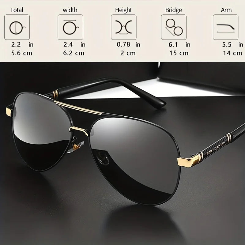 Unisex Polarized Stylish Eyewear, Suitable for Travel and Driving