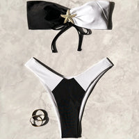 High Waist Swimsuit Set for Plus Size Women | Push-up Bikini Bathing Suit - MANDOTOS INTERNATIONAL