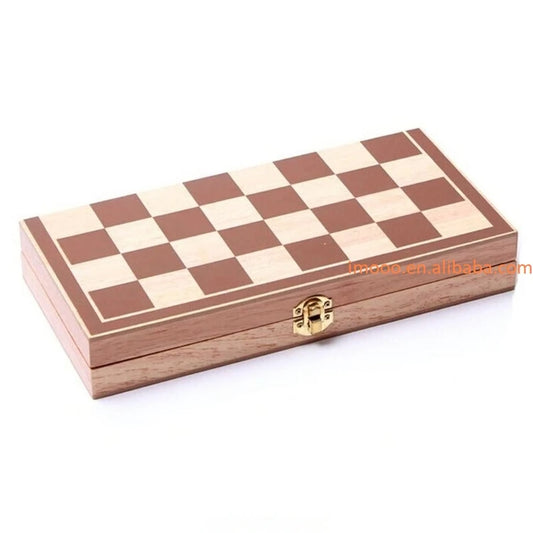 30x30cm Factory Price Wooden International Chess Set Board Travel Games Chess Other Game Accessories