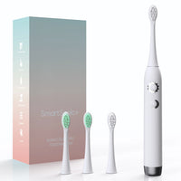 Travel Smart Sonic Electric Toothbrush White Soft Bristles Rechargeable Type-C Fast Charging for Adult