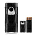 New Arrival Portable Men Gift Cigar Case Reusable 3 Cigars Capacity PU Leather Wood Cigar Tool Cutter Case Travel Storage Box