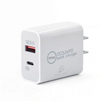 20W ELEGATE Turbo Charger With USB Type C Port QC3.0 Fast Charging Universal Power Adapter For Smartphones And Laptops CH.80 Mod