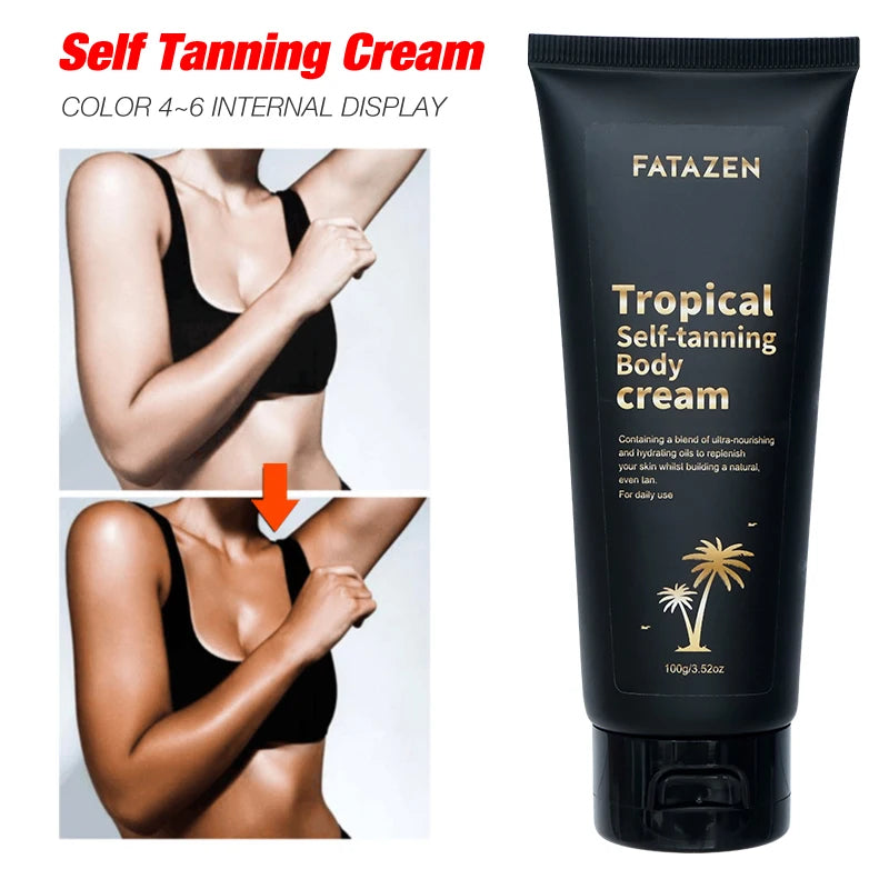 Quick 3Hrs Tan Butter Cream Sunscreen Sunless Tanning Lotion Body Care - MANDOTOS INTERNATIONAL