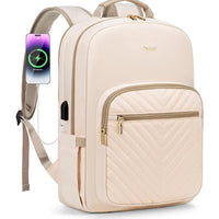 LOVEVOOK Luxury Nylon Teen College School Bookbags Waterproof Business 15.6 17 Inch Travel Laptop Backpacks Bags for Women Girls