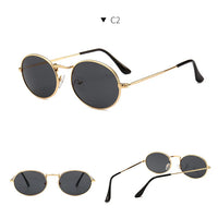 Custom logo Metal Frame Sunglasses Round Supplier Wholesale Factory Price Sale
