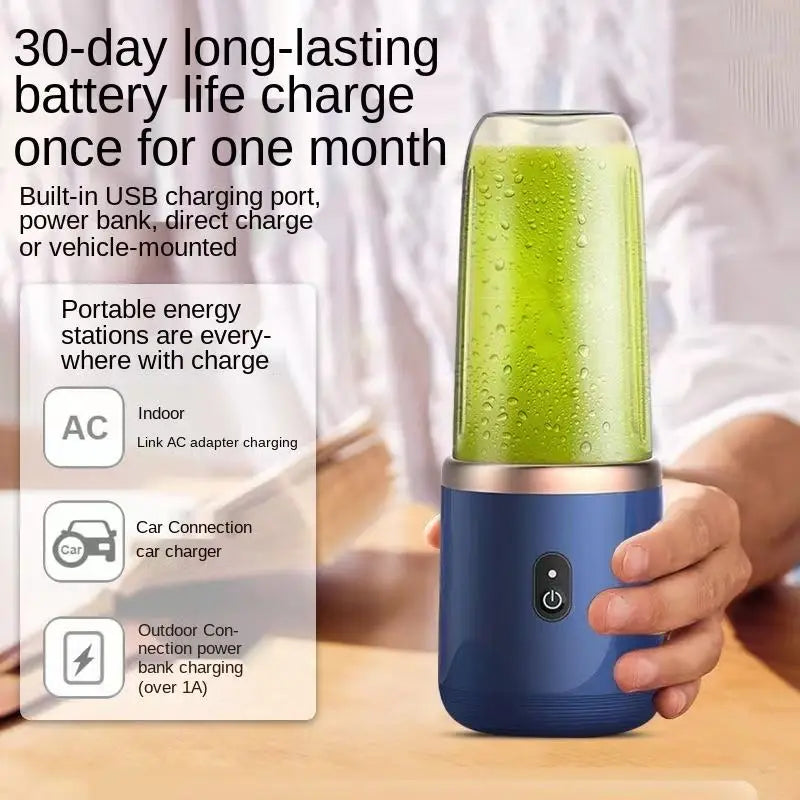 Portable Juicer Blender for Travel Camping Gym Nutritional Drinks - MANDOTOS INTERNATIONAL
