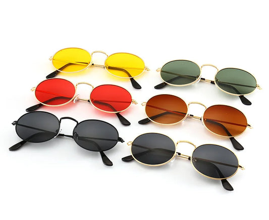 Custom logo Metal Frame Sunglasses Round Supplier Wholesale Factory Price Sale