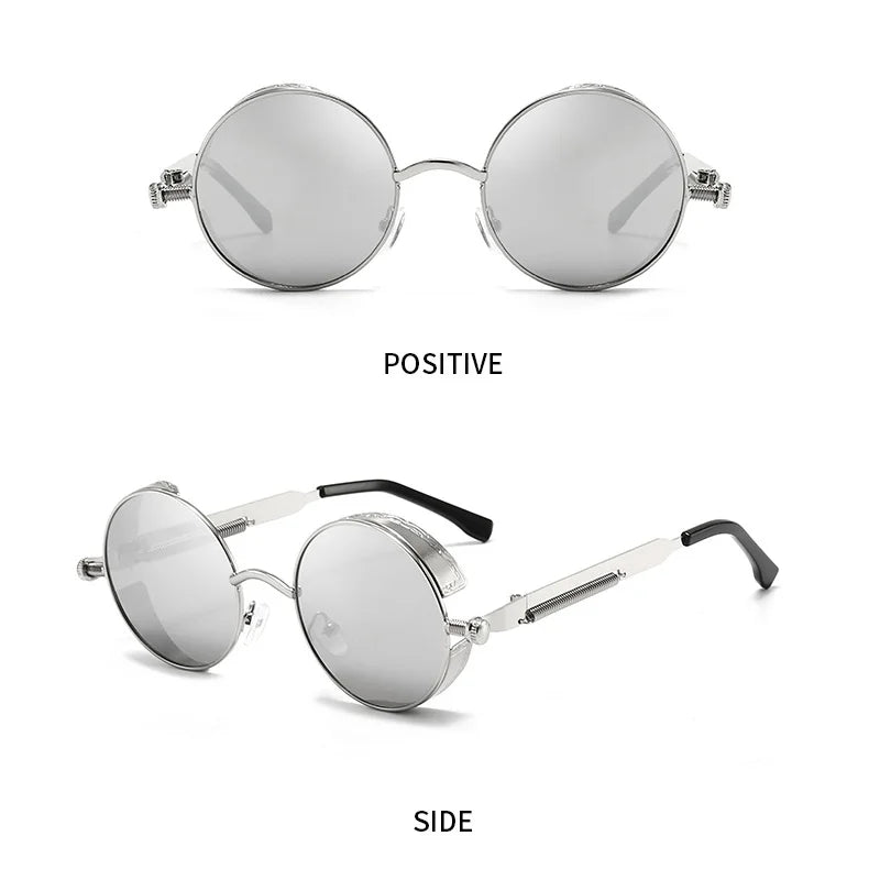 Vintage Punk Street Style Sunglasses Personality Windproof Eyewear Unisex Hip Hop Sun Glasses
