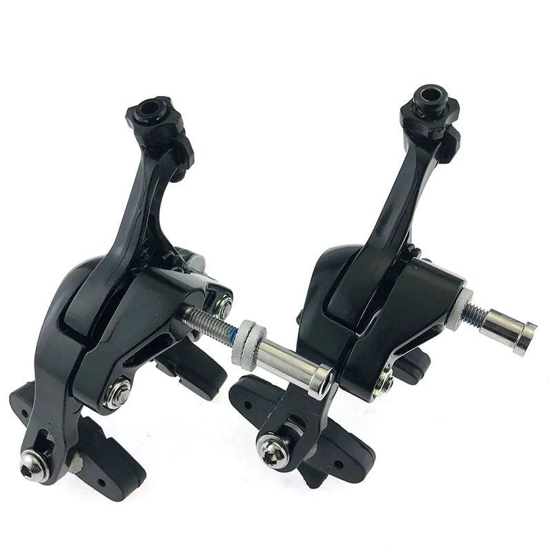RACEWORK Road Bike Dual Pivot Calipers Bicycle Brake Racing Aluminum Side Pull Caliper Front Rear With Brake Pads MANDOTOS