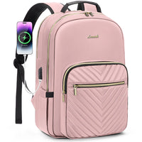 LOVEVOOK Luxury Nylon Teen College School Bookbags Waterproof Business 15.6 17 Inch Travel Laptop Backpacks Bags for Women Girls