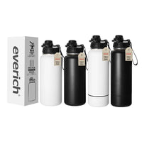 32oz Insulated Stainless Steel Sports Water Bottle - Gym, Outdoor & Travel - MANDOTOS INTERNATIONAL
