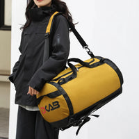 Remoid Custom Oxford Waterproof Gym Bags Men Large Capacity Sports Fitness Duffel Tote Sports Travel Bags With Shoe Compartment