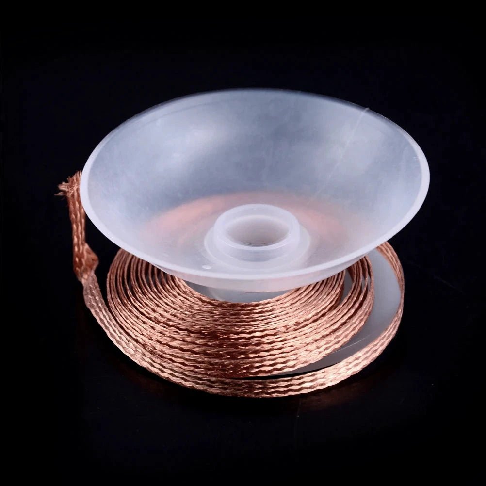 Desolder Braid Solder Wick 1.5M Copper Wire Desoldering Tool For PCB Repair Kit Set - MANDOTOS