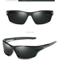 DUBERY 2022 Fashion Polarized Night Vision Sunglasses Trade Driving Custom Men Sunglasses Hot Selling Sport Glasses