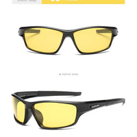 DUBERY 2022 Fashion Polarized Night Vision Sunglasses Trade Driving Custom Men Sunglasses Hot Selling Sport Glasses