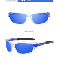 DUBERY 2022 Fashion Polarized Night Vision Sunglasses Trade Driving Custom Men Sunglasses Hot Selling Sport Glasses