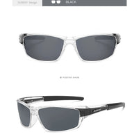 DUBERY 2022 Fashion Polarized Night Vision Sunglasses Trade Driving Custom Men Sunglasses Hot Selling Sport Glasses