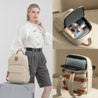 Laptop Backpack for Women and Men Students Class School Waterproof Travel Business Nylon Casual High Capacity Quality Back Bags