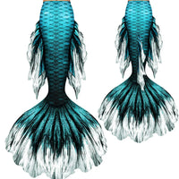 Hot Sale Customized Freediving Mermaid Tail Bikini Set Mermaid Tail Swimming Suit