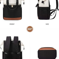 Super Lightweight Women's Travel Laptop Backpack with Curved Shoulder Straps - MANDOTOS INTERNATIONAL