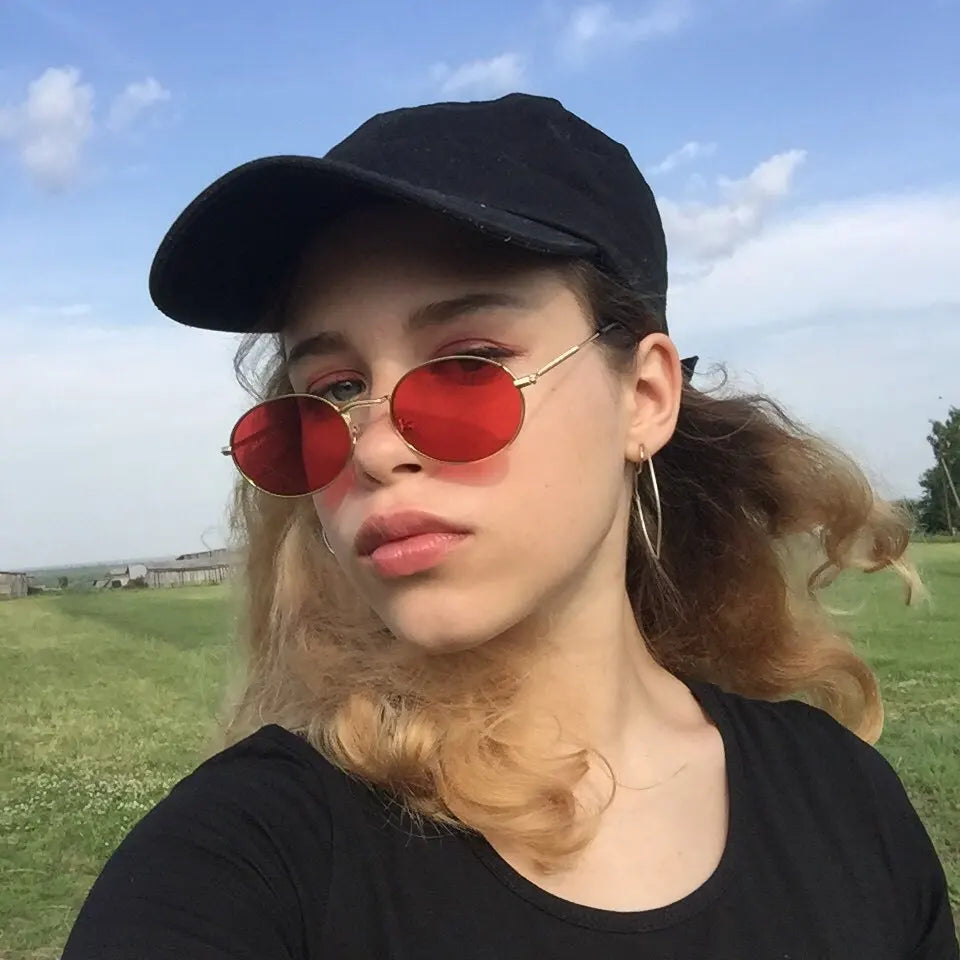 Custom logo Metal Frame Sunglasses Round Supplier Wholesale Factory Price Sale