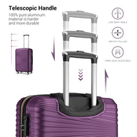 5-Piece Family Travel Luggage Set with Vanity Case - Elegant, Portable & Impact-Resistant - MANDOTOS INTERNATIONAL