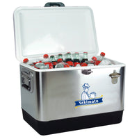 Stainless Steel Cooler Box - Portable Travel Party Camping Ice Bucket - MANDOTOS INTERNATIONAL