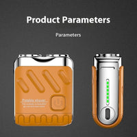 Portable Ultra-Clean Electric Shaver for Men Mini USB Power Razor for Face Body Bikini Shaving in Household