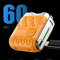 Portable Ultra-Clean Electric Shaver for Men Mini USB Power Razor for Face Body Bikini Shaving in Household