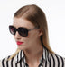 Popular Sunglasses Women's Men's square Small Face Gradient Resin Unisex Classic Acetate Sunglasses