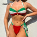 High Waist Swimsuit Set for Plus Size Women | Push-up Bikini Bathing Suit - MANDOTOS INTERNATIONAL