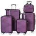 5-Piece Family Travel Luggage Set with Vanity Case - Elegant, Portable & Impact-Resistant - MANDOTOS INTERNATIONAL