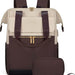 Super Lightweight Women's Travel Laptop Backpack with Curved Shoulder Straps - MANDOTOS INTERNATIONAL