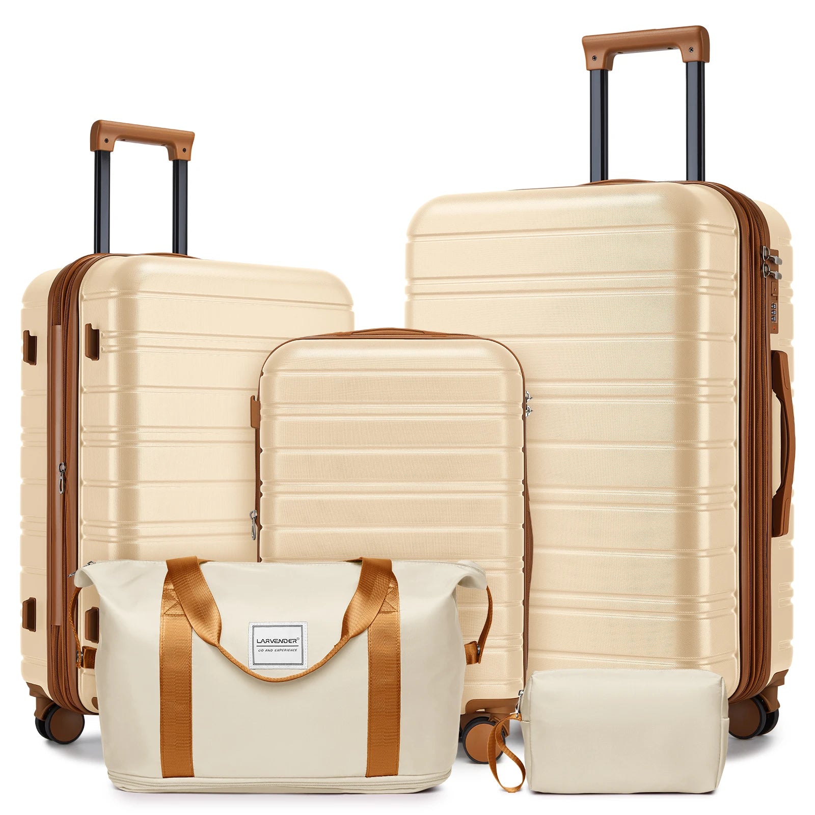 Water-Resistant Travel Luggage Sets with TSA Lock and Gym Bags - MANDOTOS INTERNATIONAL