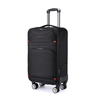 Oxford Unisex Travel Bag with Large Capacity Zipper Canvas Luggage with Lock Password Box Is Mainly