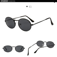 Custom logo Metal Frame Sunglasses Round Supplier Wholesale Factory Price Sale
