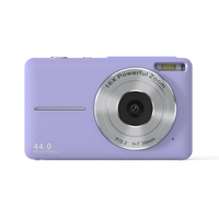 Gift for Teenager 2.4'' Display 44MP Photo Digital Shoot Travel Cinema Camera Digit Price Compact Vintage 4k Digital Camera